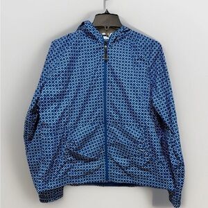 Hannah Blue Geometric Women's Jacket